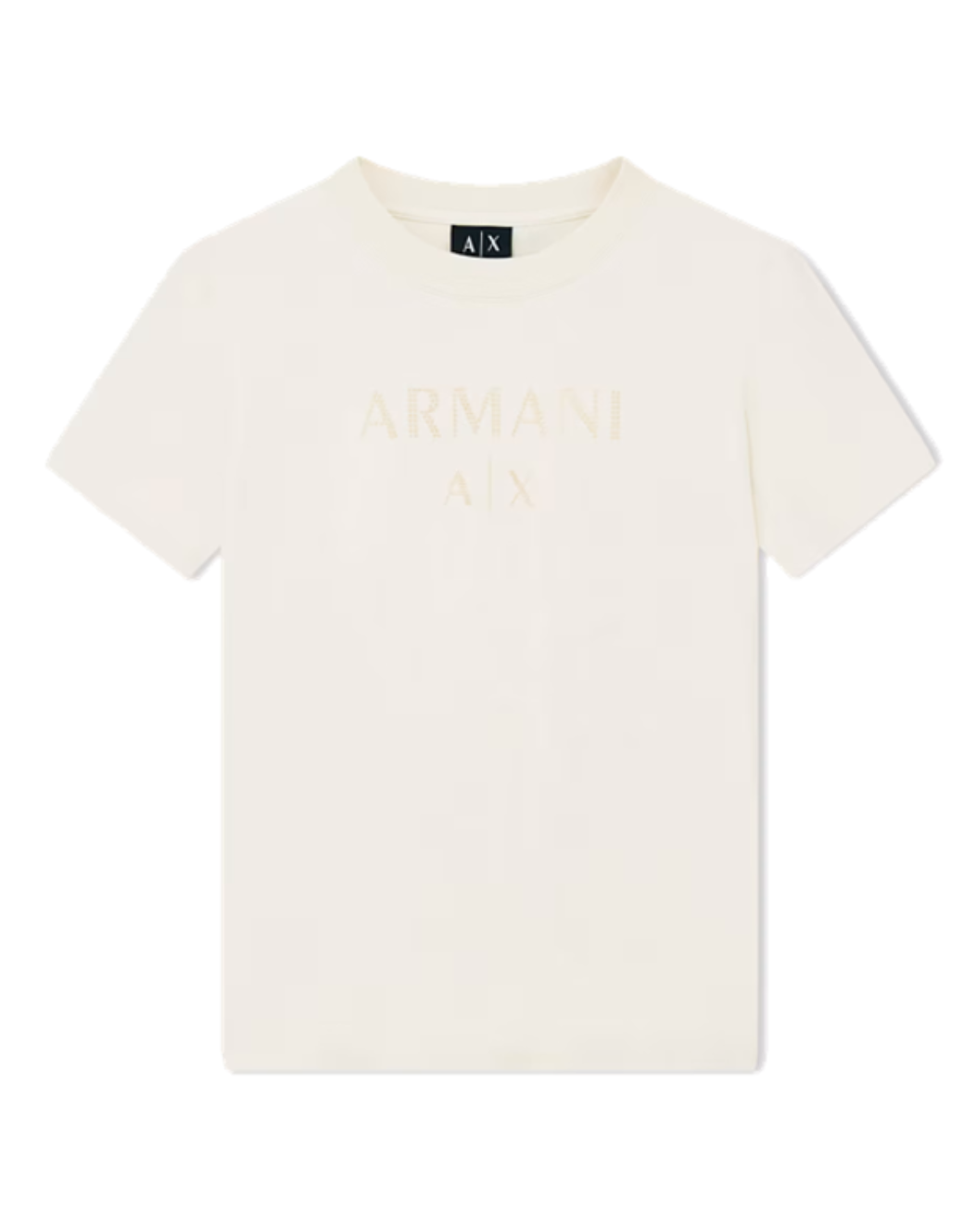 Armani Exchange Damen T-Shirt Regular Fit XW002763 AF23956 Optic White