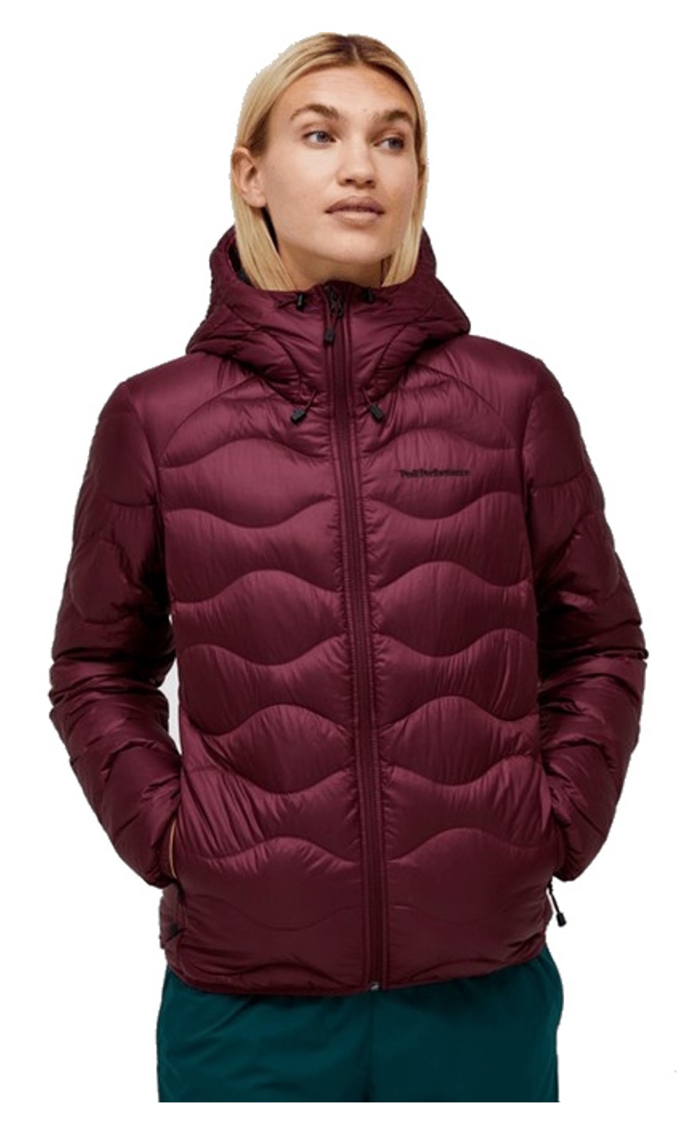 Peak Performance Damen Helium Down Hood Jacke PORTO/MOUNTAIN BLUSH