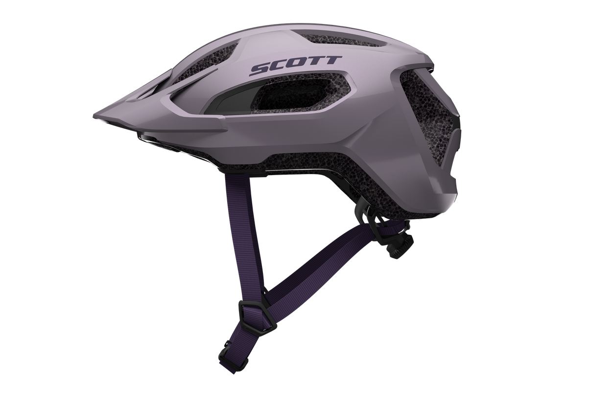 SCOTT Fahrradhelm Supra silver purple