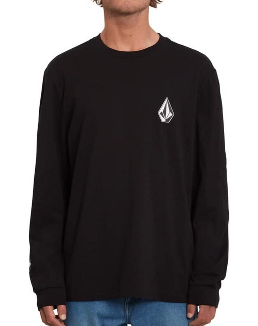 Volcom Longlseeve Iconic Stone schwarz