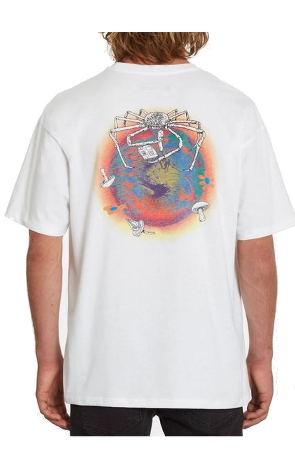 Volcom Herren T-Shirt FA C. Abbottxfrensch White