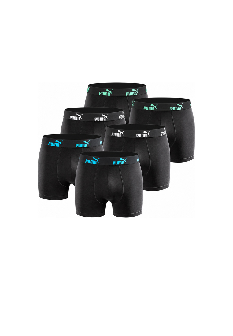 Puma Herren Boxershorts 6er Pack black combo