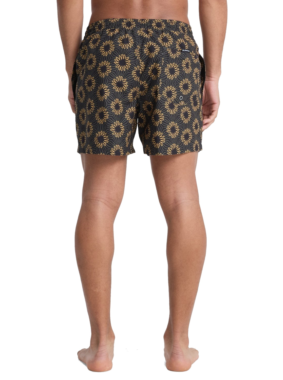 Quiksilver Badeshorts Everyday Printed Volley 15" Schwimmshorts Black Ocean Mayhem