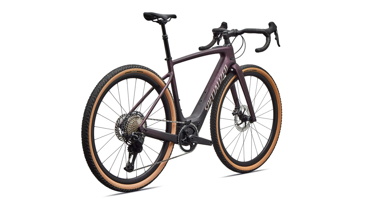 Specialized E-Gravel Bike Turbo Creo 2 Expert Carbon Satin Nebula Metallic / Bordeaux Impasto / Desert 2026