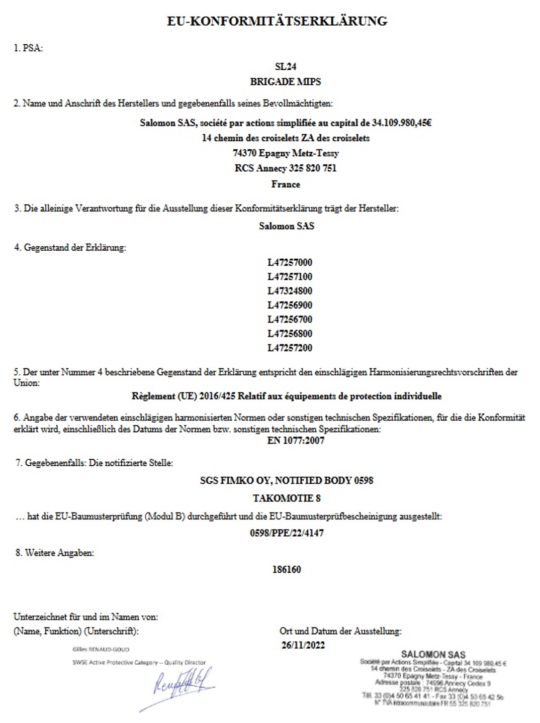 Salomon Wintersporthelm Brigade Mips türkis