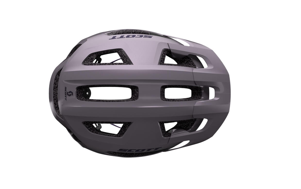 SCOTT Fahrradhelm Supra silver purple
