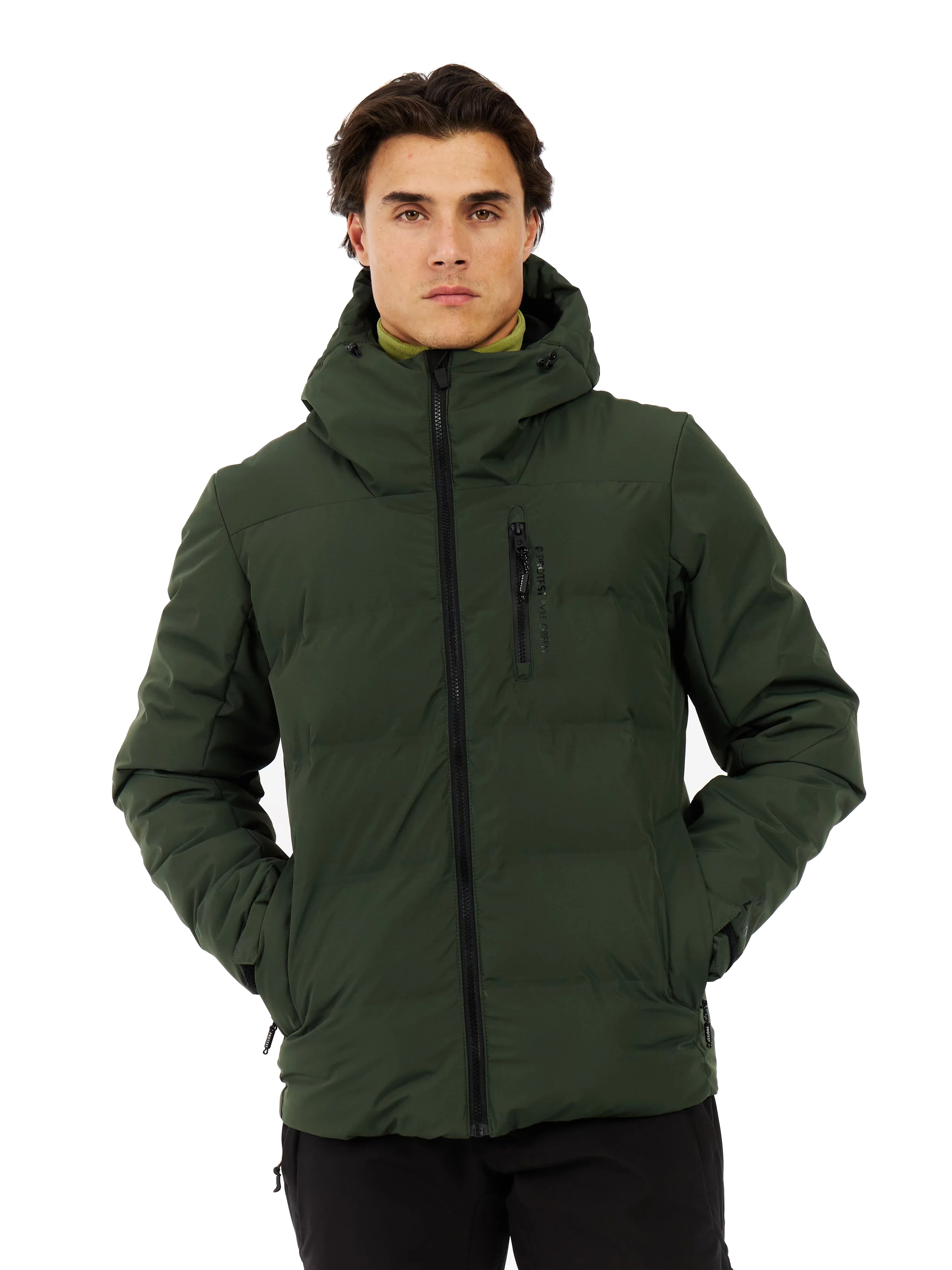 Protest Herren Skijacke PRTSuperior Kale green