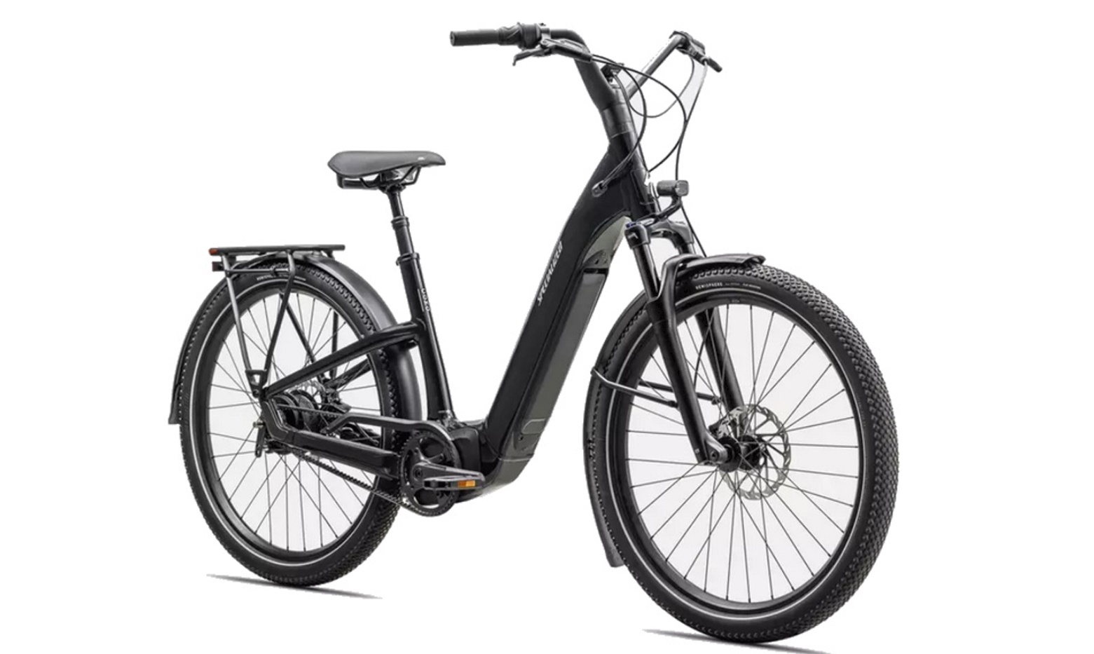 Specialized Turbo Como 4.0 IGH City Bike Gloss Cast Black / Satin Silver Reflective 2025