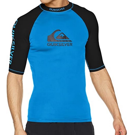 Quiksilver Surfshirt Lycra Shirt On Tour blau
