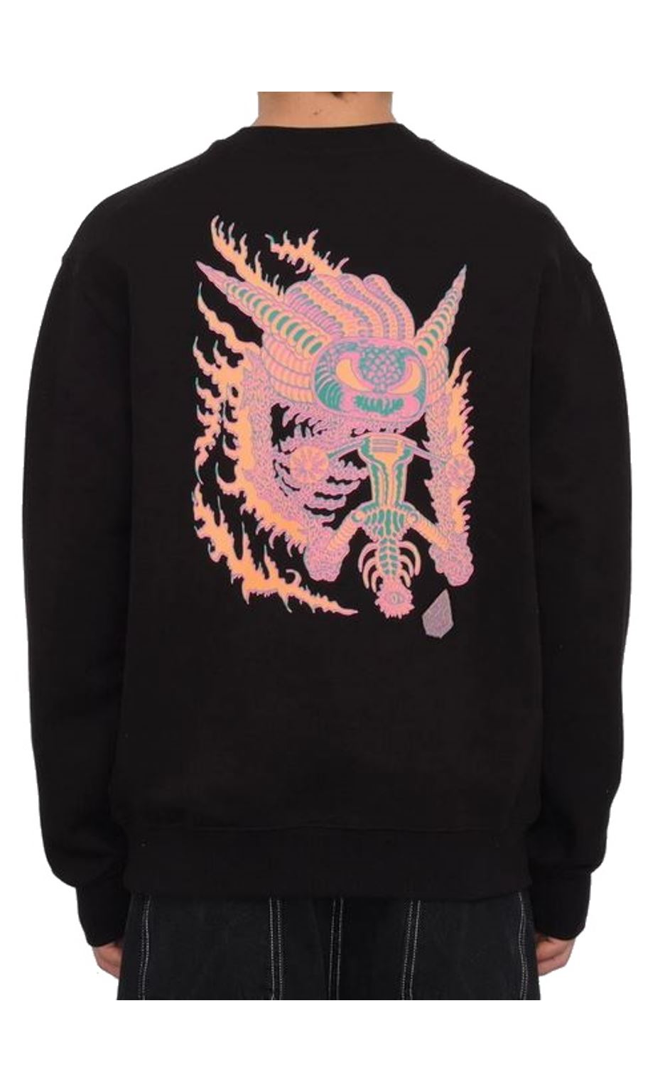 Volcom Herren Sweatshirt Tetsunori schwarz