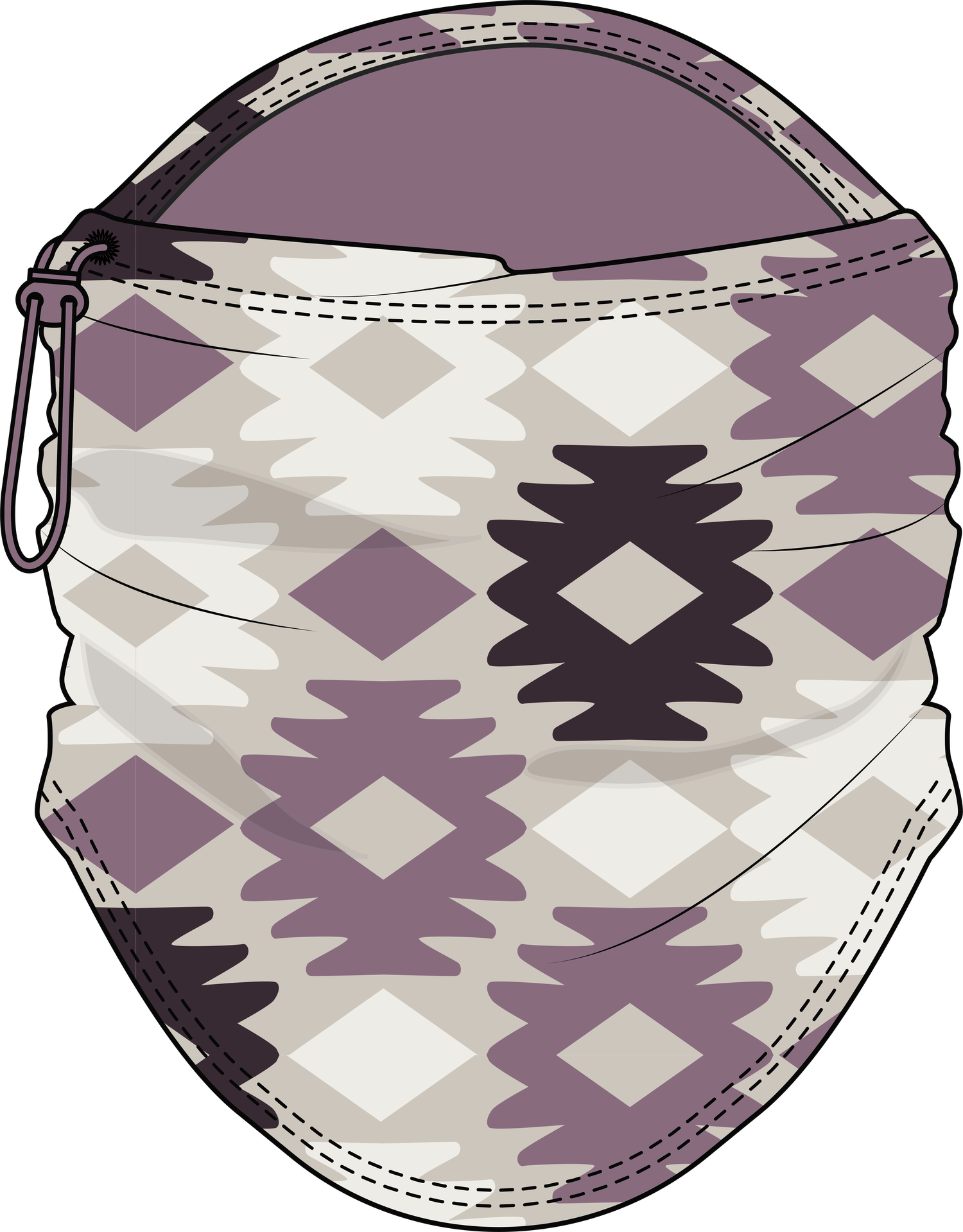 Brunotti Damen KOBBO Schlauchschal Wistful Mauve