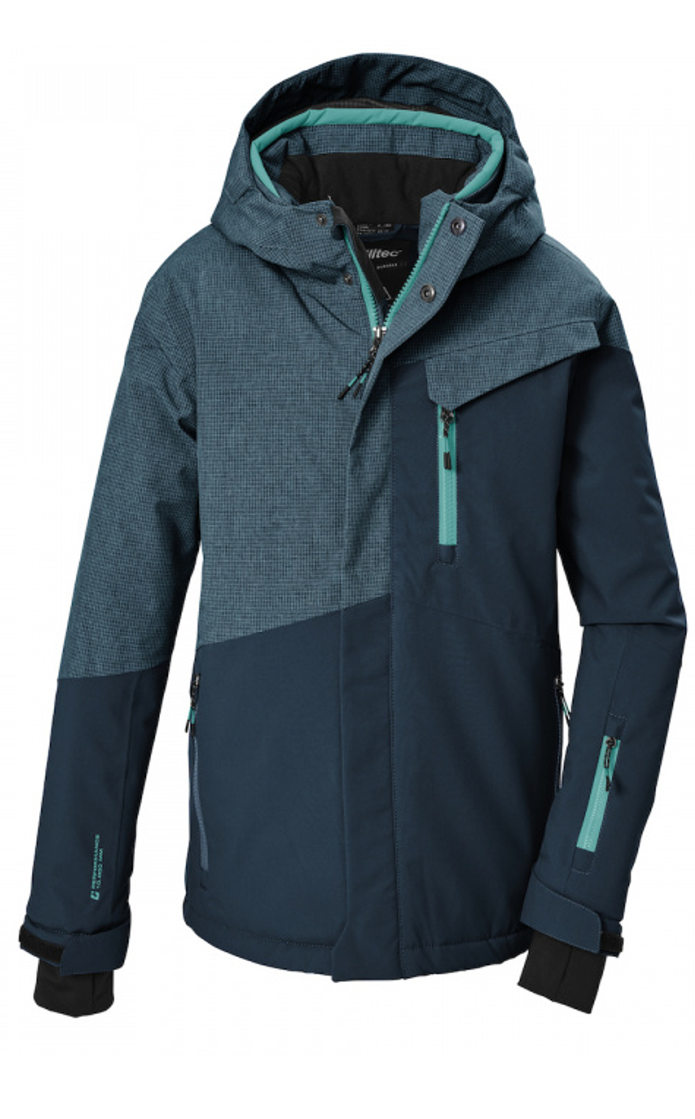 Killtec Kinder Schneejacke KSW 211 blaugrün