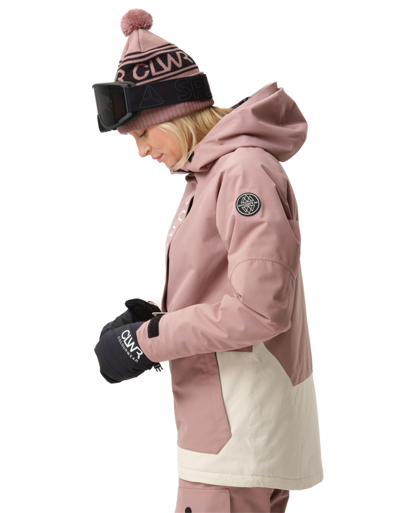 Colourwear Damen Ski-Anorak Signature Taupe