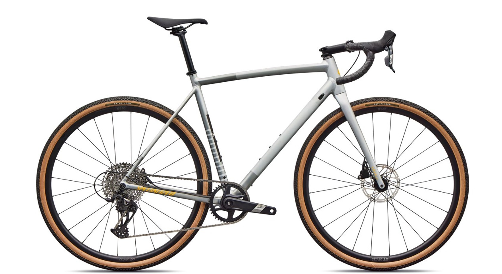 Specialized Gravel Bike Crux DSW Comp Shadow Silver / California Sunshine 2026
