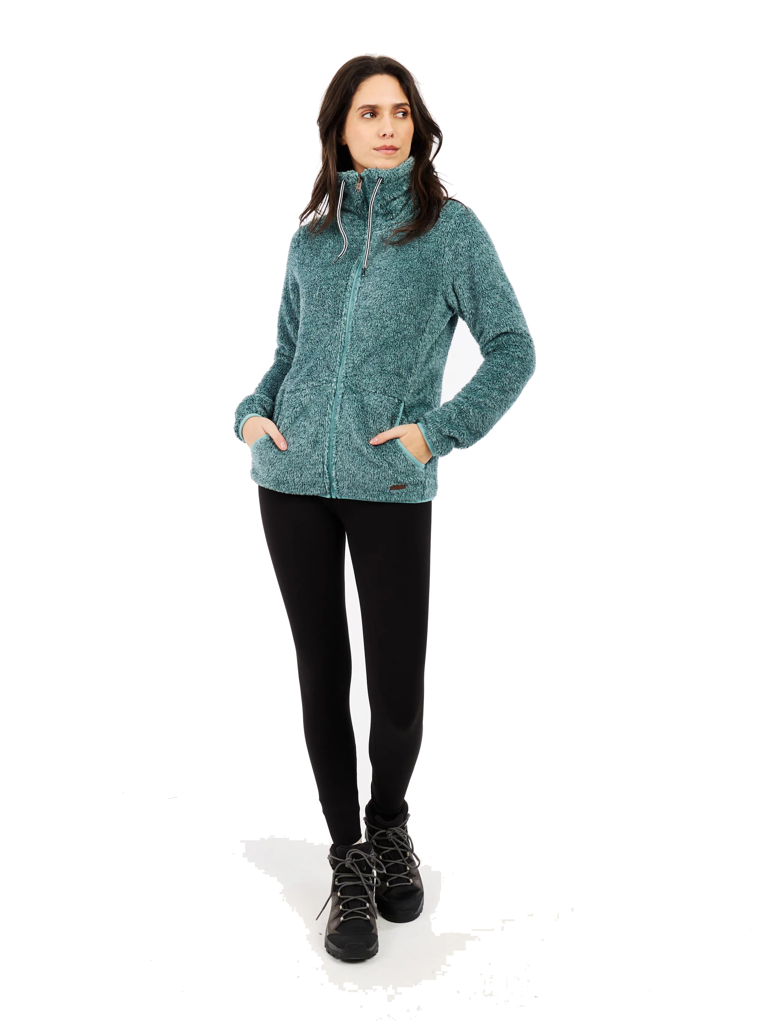 Protest Damen Fleecejacke RIRI Glacial Blue