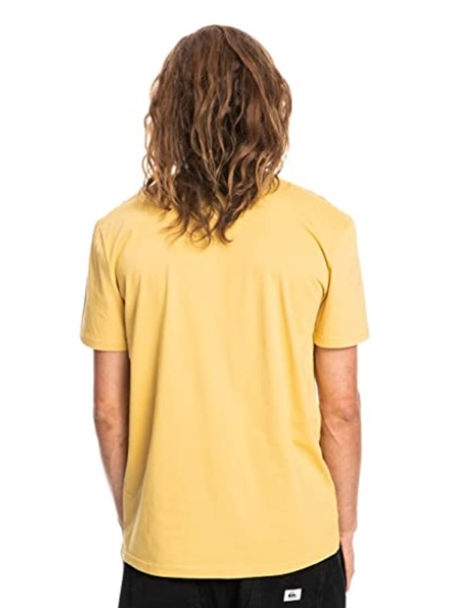 Quiksilver T-Shirt Feeding Line gelb