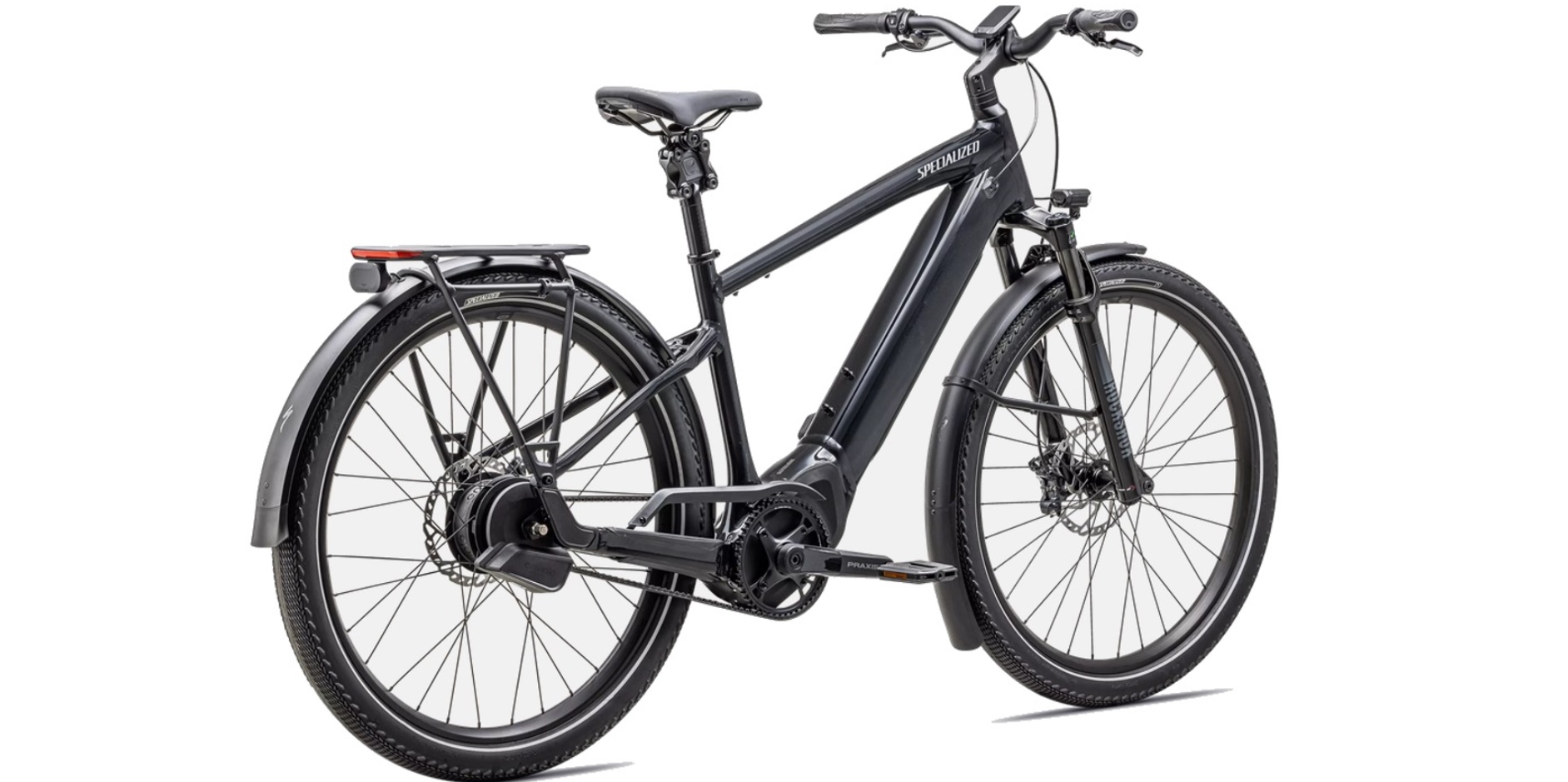 Specialized Turbo Vado 5.0 IGH Trekking Bike Gloss Castblack / Satin Silver Reflective 2025