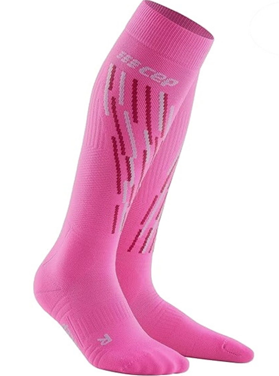CEP Ski Thermo Socken Damen Sportsocken neon pink