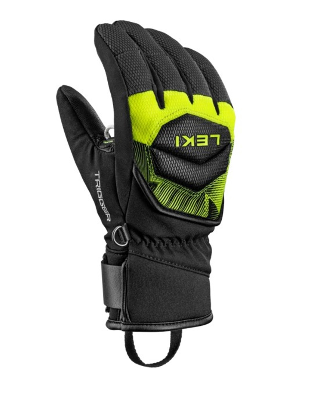 Leki Handschuhe WCR Core TR Junior Black Neonyellow