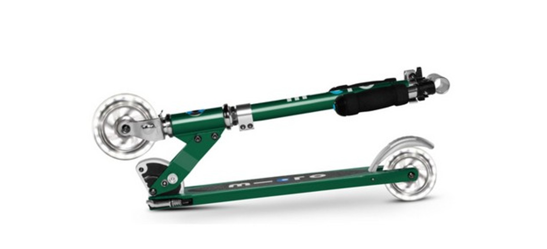 Micro Scooter Sprite LED grün