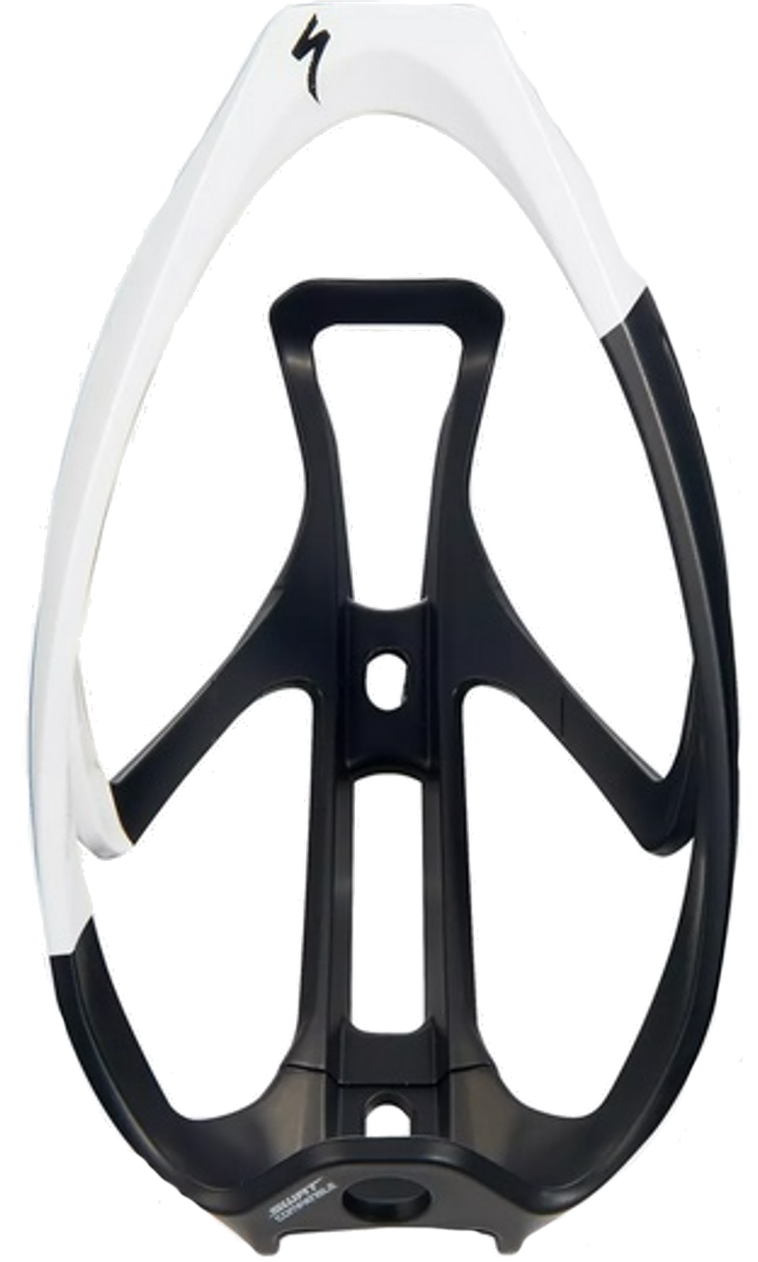 Specialized Flaschenhalter Rib Cage II matte black/white