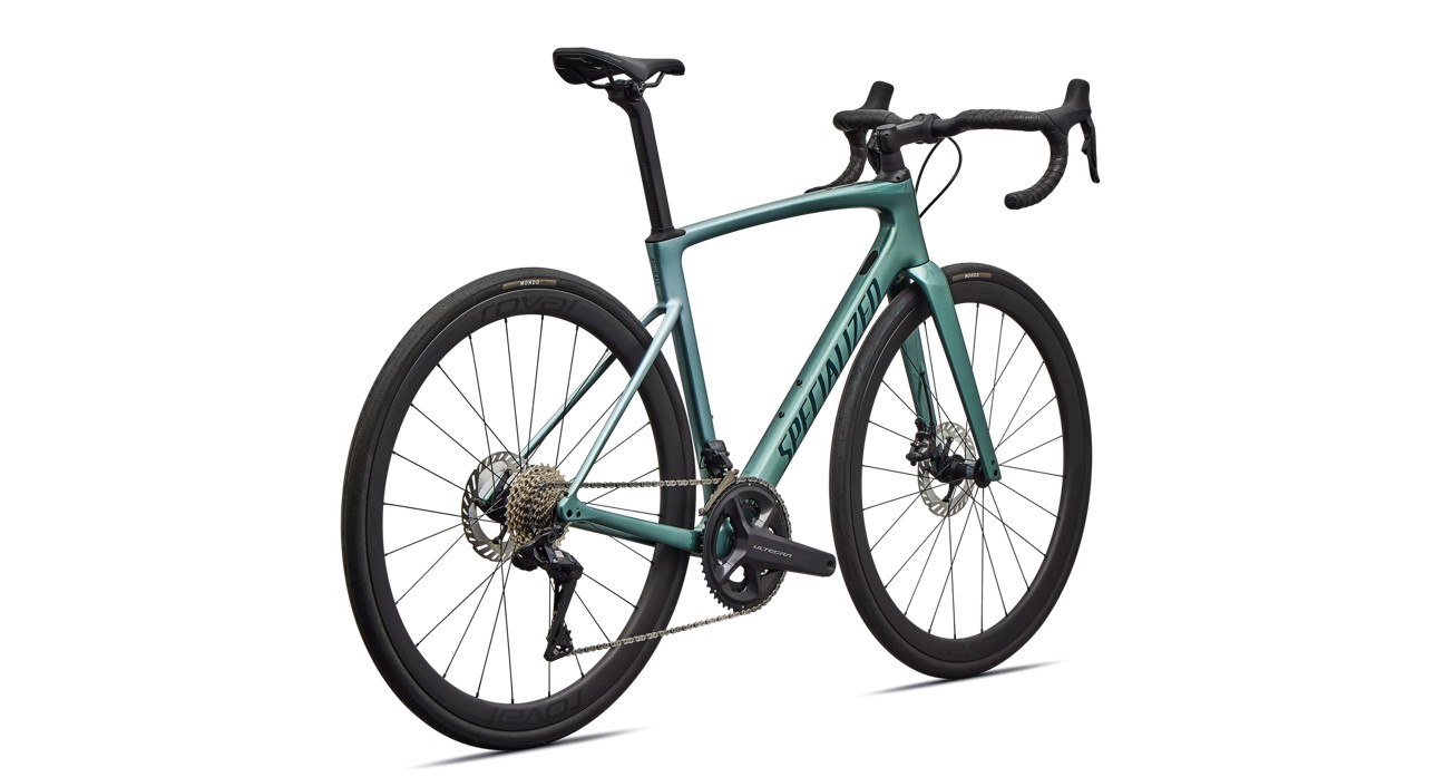 Specialized Rennrad Roubaix SL8 Expert Gloss Fjord Metallic / White Pearl Fade / Emerald 2026