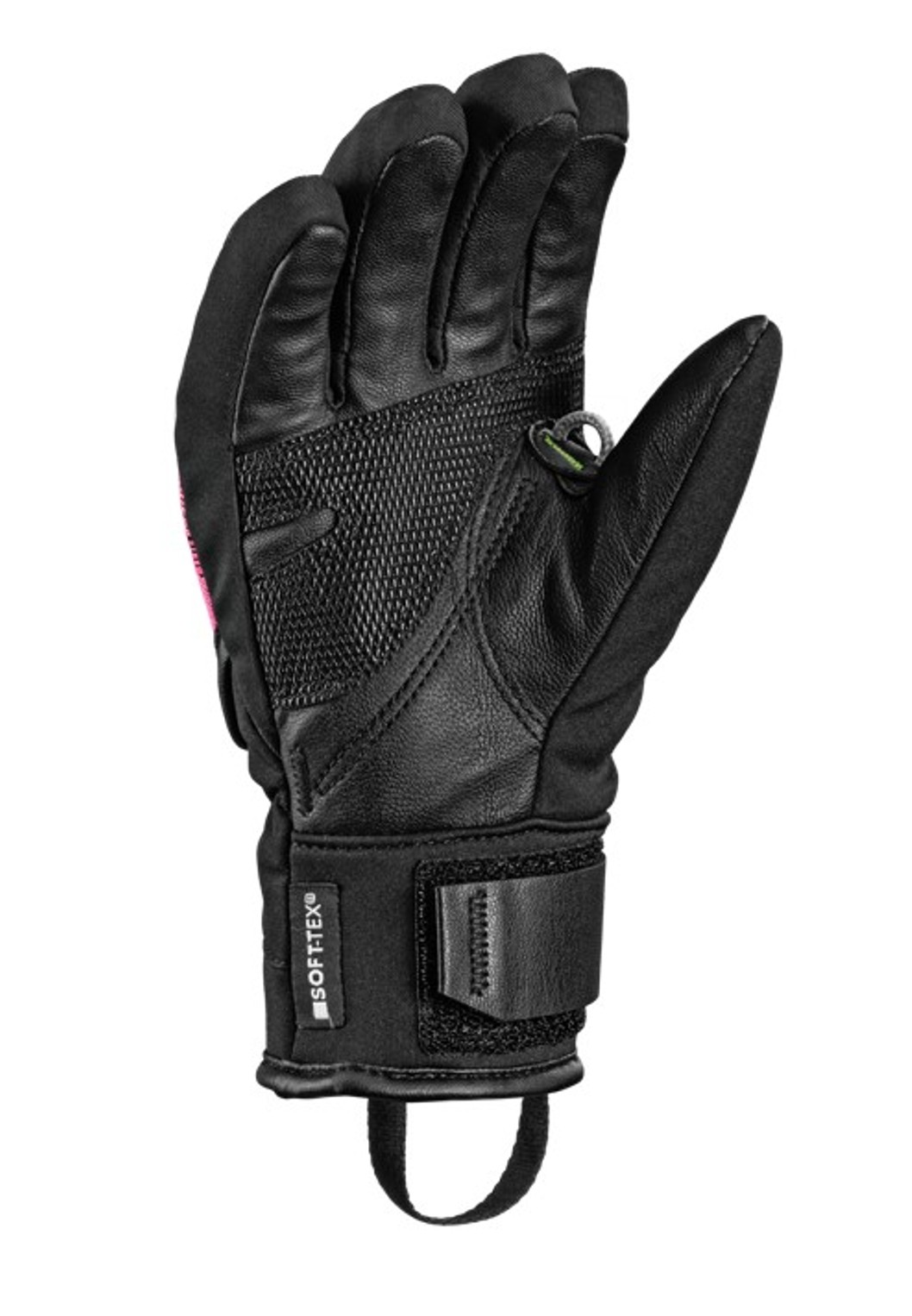 Leki Handschuhe WCR Core TR Junior Black Neonpink