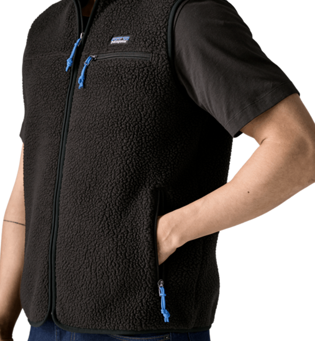 Patagonia Herren Weste Retro Pile Vest Black