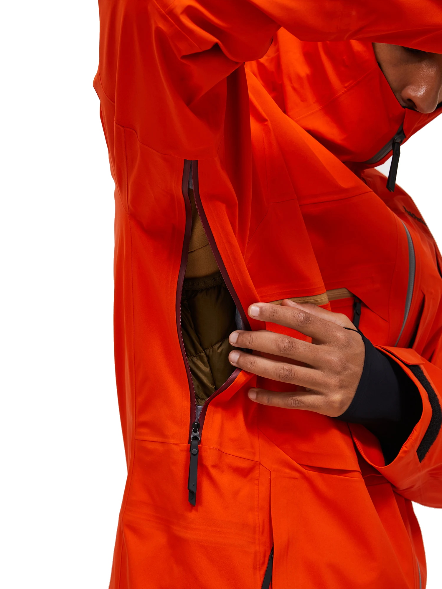 Peak Performance Herren Alpine GORE-TEX 3L Shell Jacke Solar burst