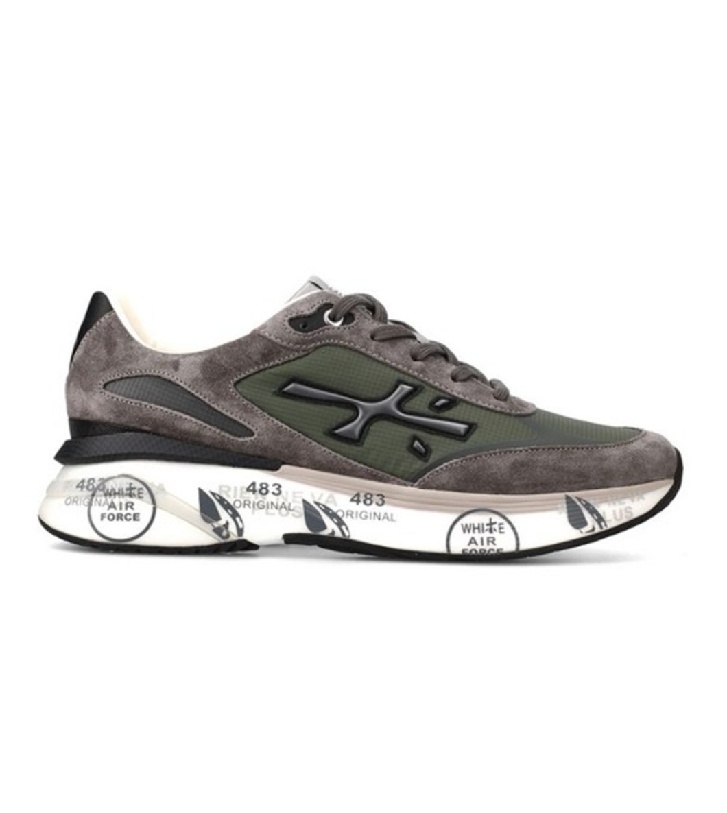 Premiata Moerun Var 7106 Herren Sneaker Olive