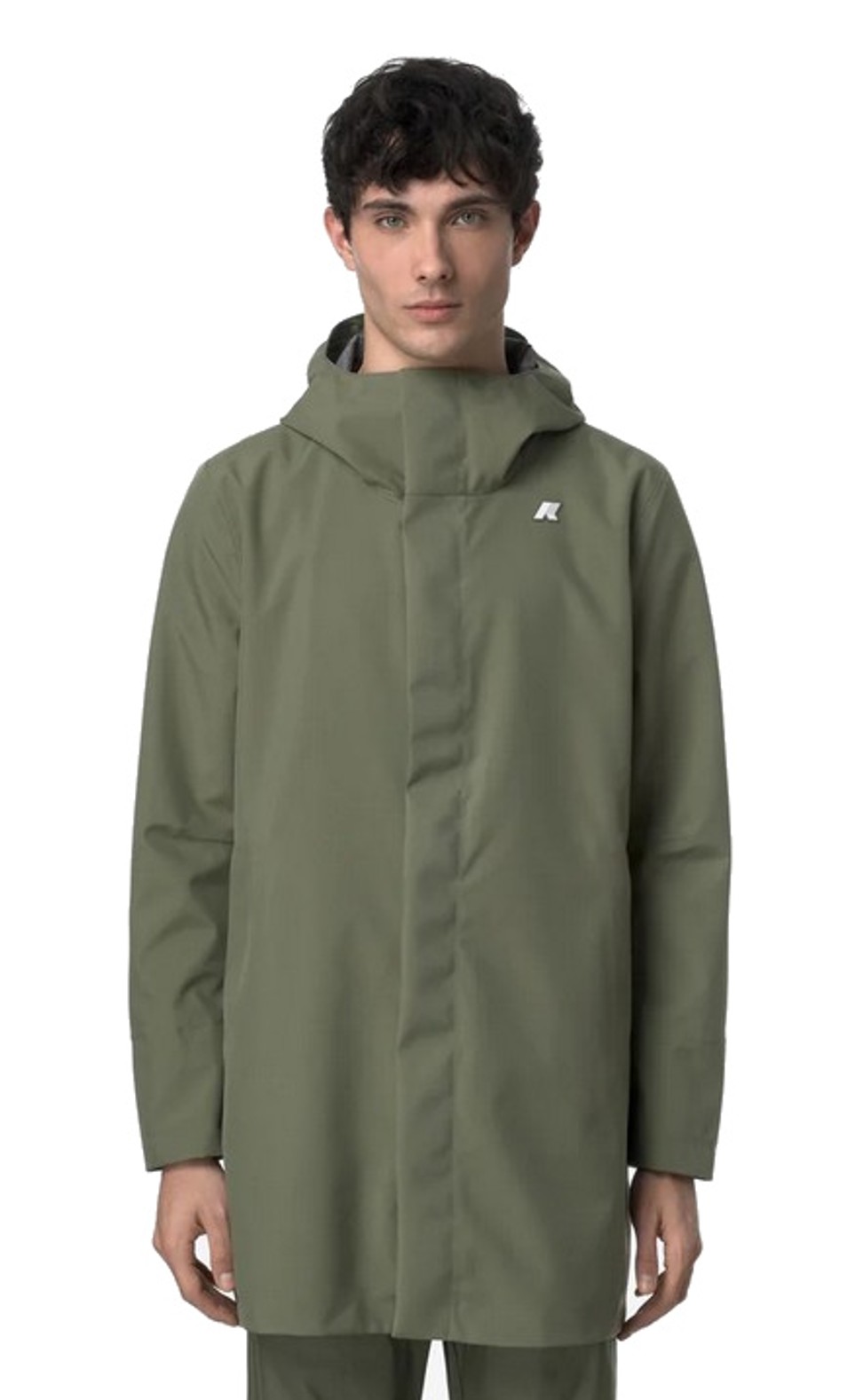K-WAY Herren Regenjacke TOMMY BONDED LICHEN
