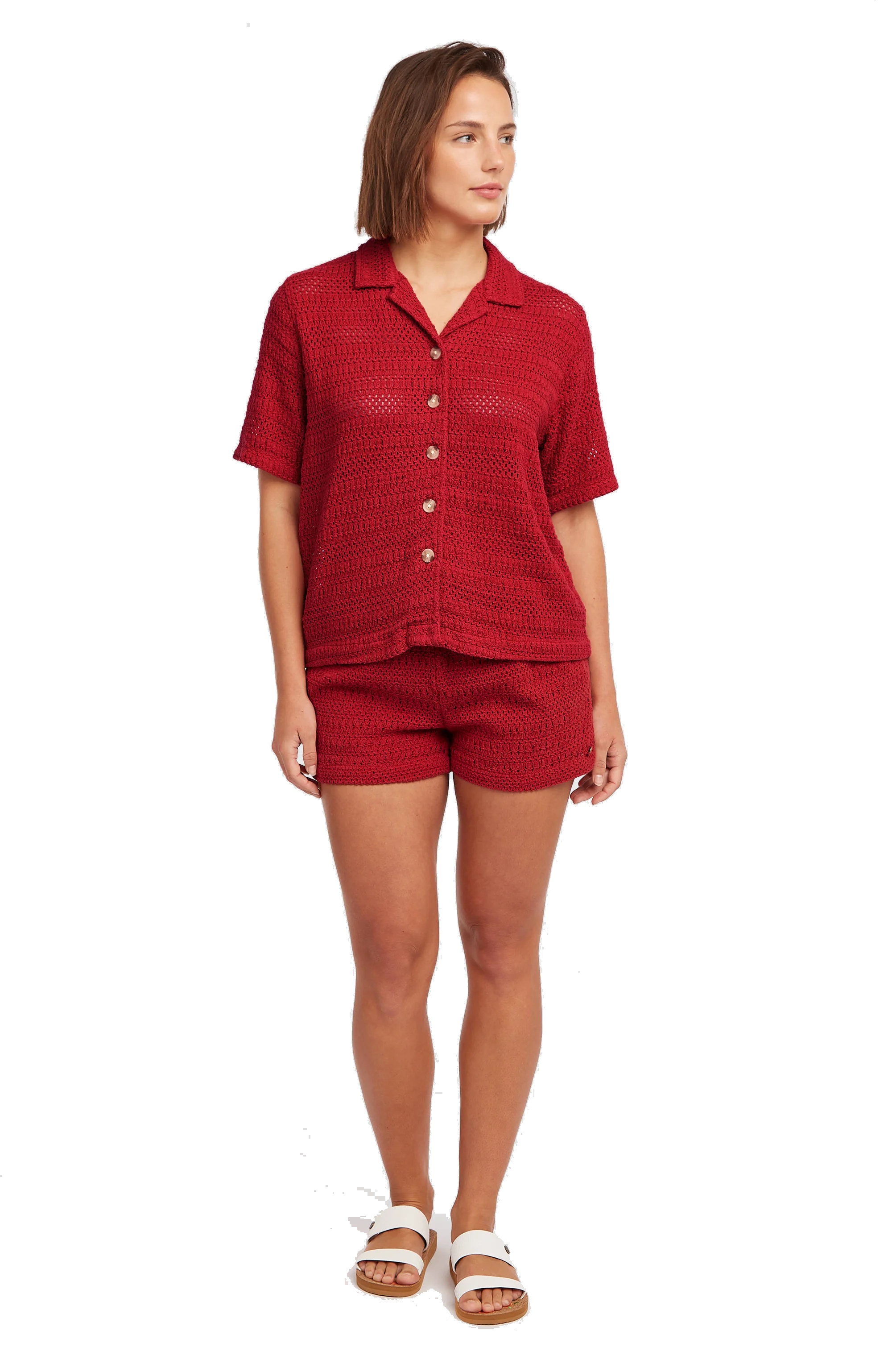 O'Neill Damen Häkelshorts O´Riginals Midnight Poppy