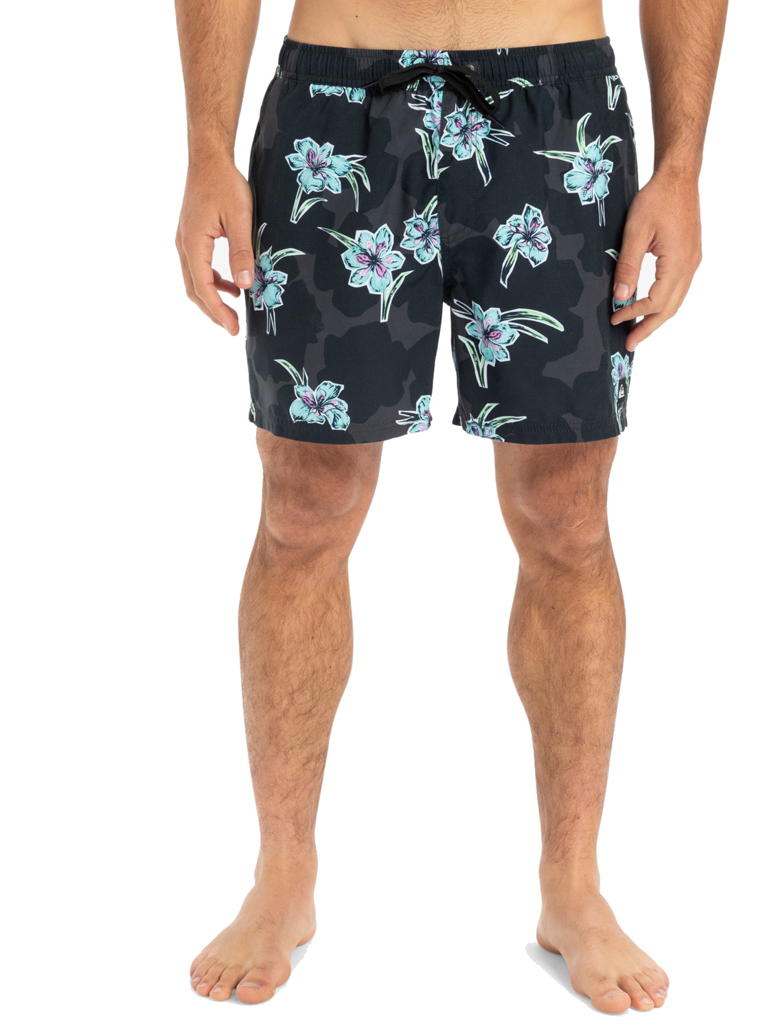 Quiksilver Badeshorts Everyday 15" Schwimmshorts Backyards Black