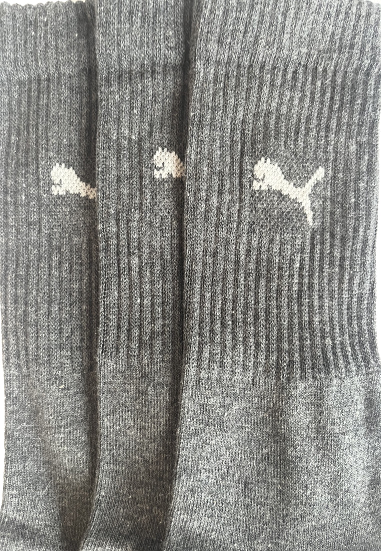 Puma Sportsocken Regular Crew Socken Sport 12-Pack anthracite