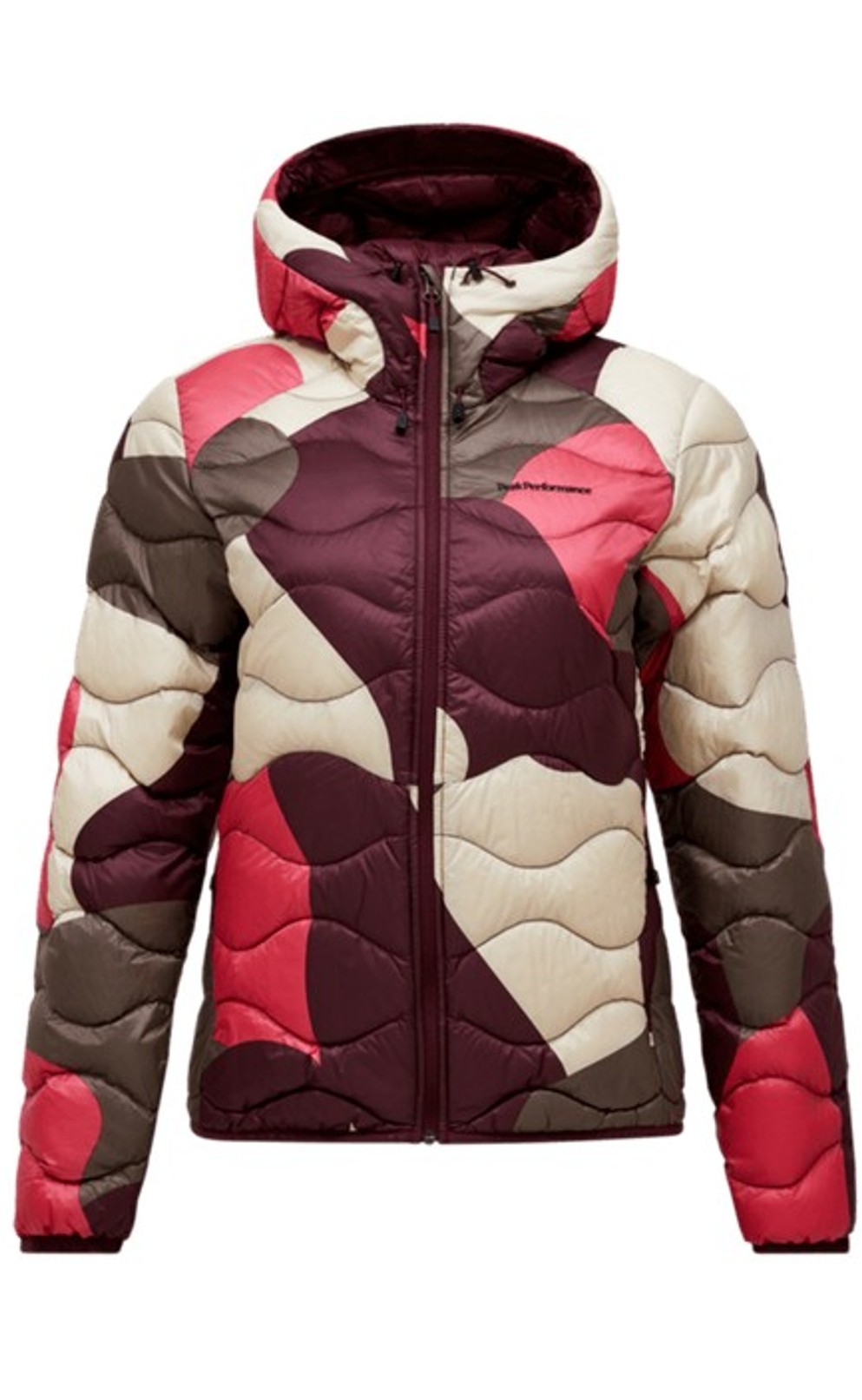 Peak Performance Damen Helium AOP Down Hood Jacke SNOWBANK