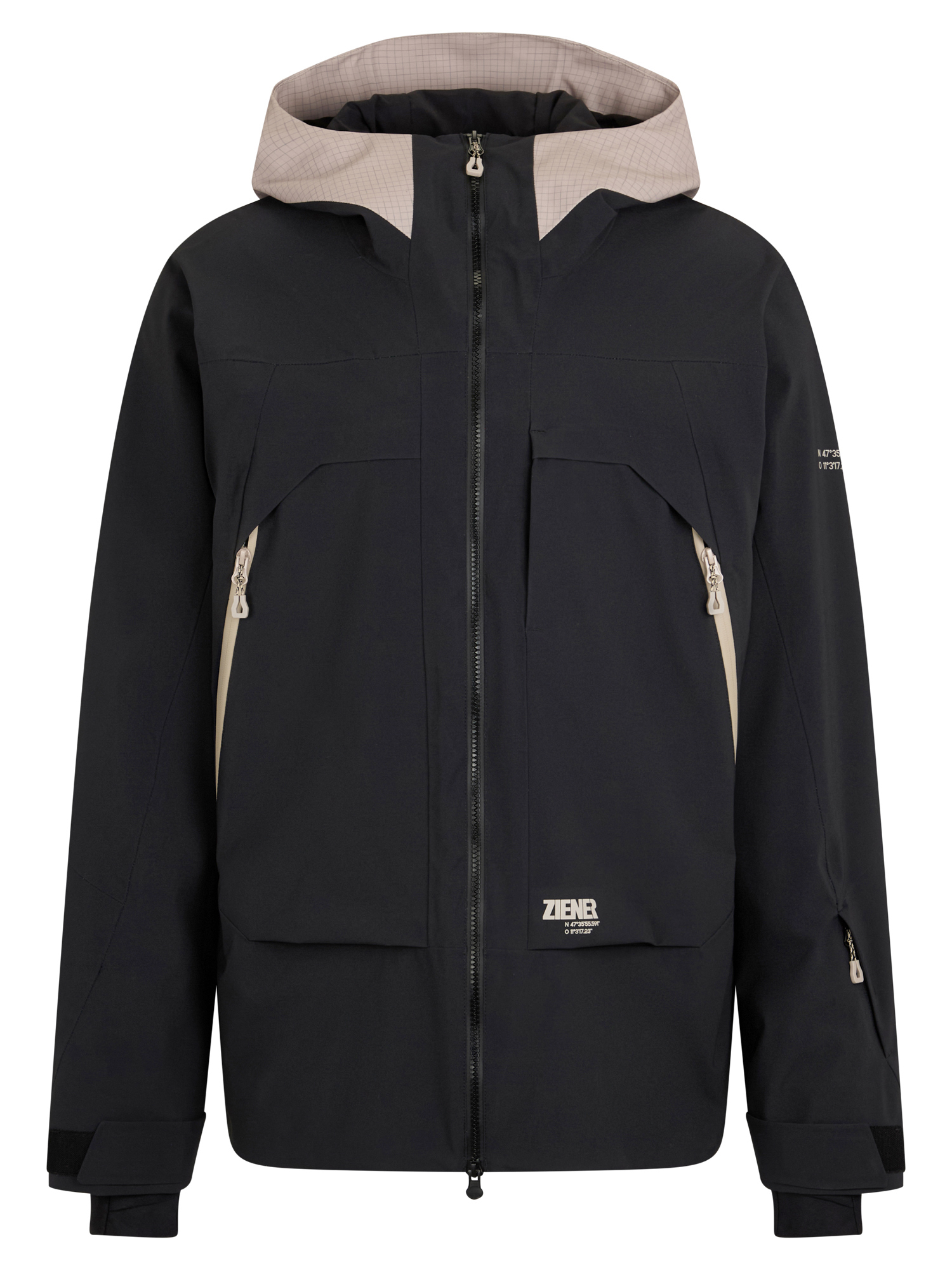 Ziener Herren Freeride Schneejacke RAFINO-Z black
