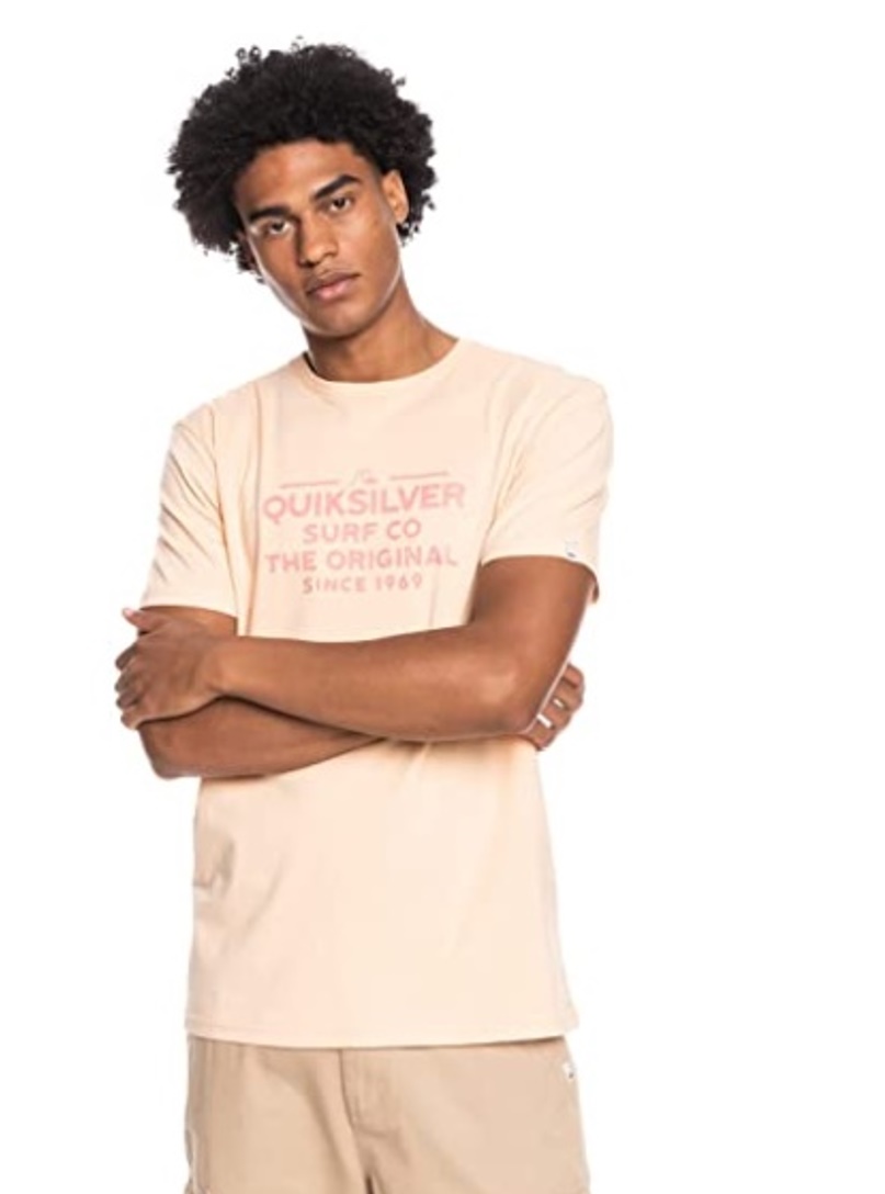 Quiksilver T-Shirt Feeding Line cream