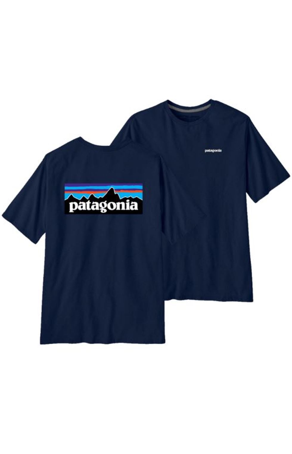 Patagonia Herren T-Shirt P-6 Responsibili Tee New Navy