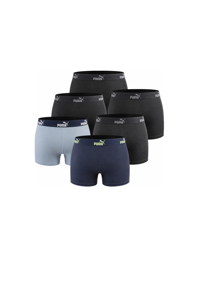 Puma Herren Boxershorts 6er Pack navy blue