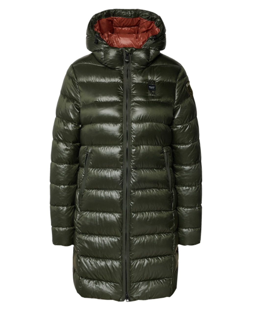 Blauer USA Damen Steppmantel Adelaide Green