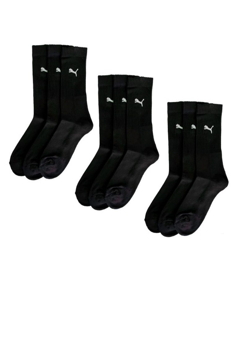 Puma Sportsocken Regular Crew Socken Sport 9-Pack schwarz 4.0