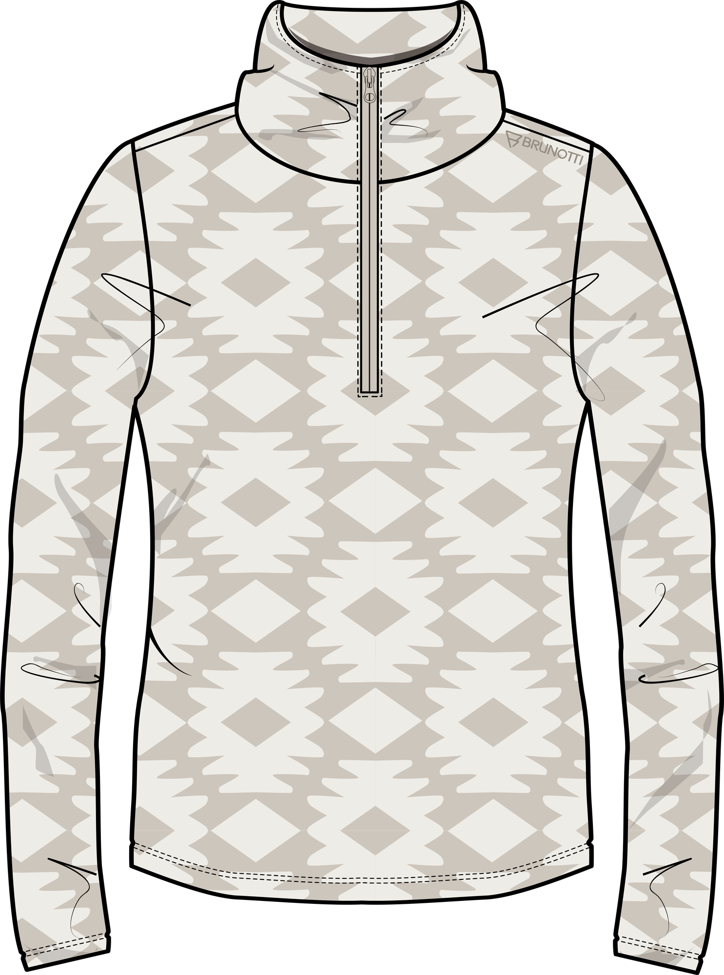 Brunotti Kinder Skirolli MISMY-PRINT Snow