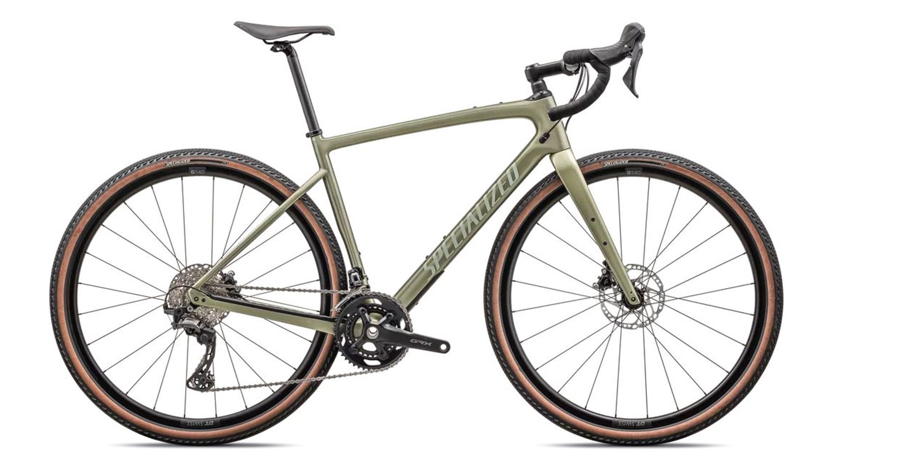 Specialized Diverge Sport Carbon Gravel Bike Gloss Metallic Spruce / Spruce