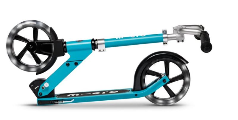 Micro Scooter LED Cruiser aqua blau
