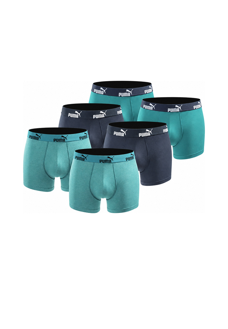 Puma Herren Boxershorts 6er Pack ocean depths