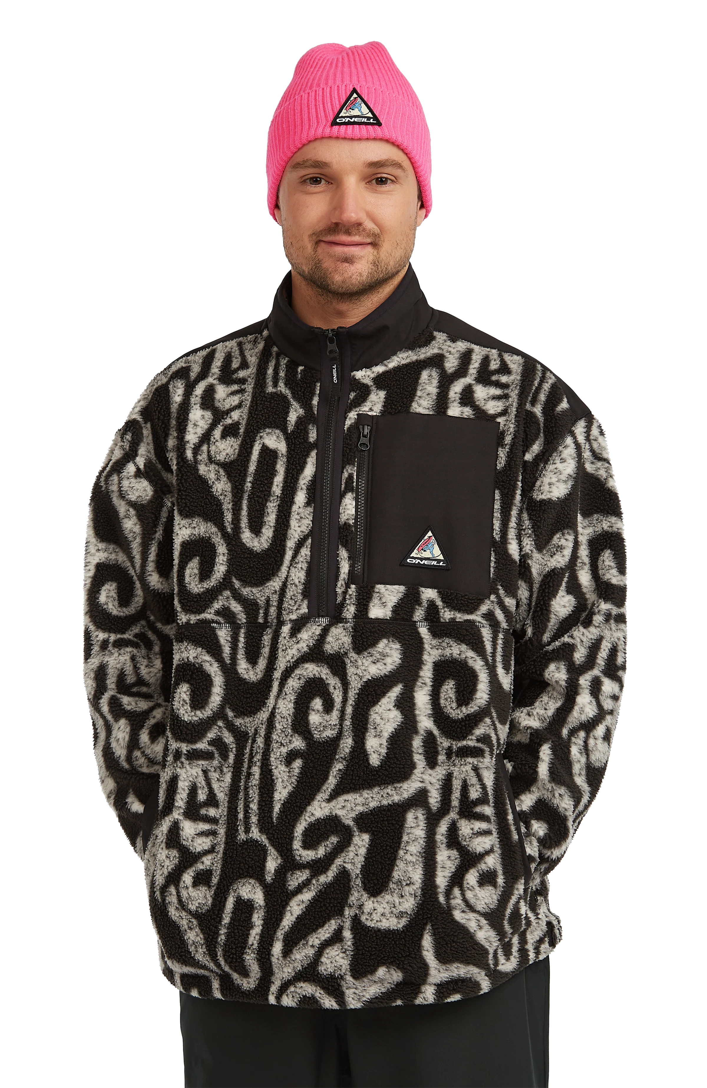 O'Neill Herren Fleecejacke FWC'Play HYPER Beige Legacy