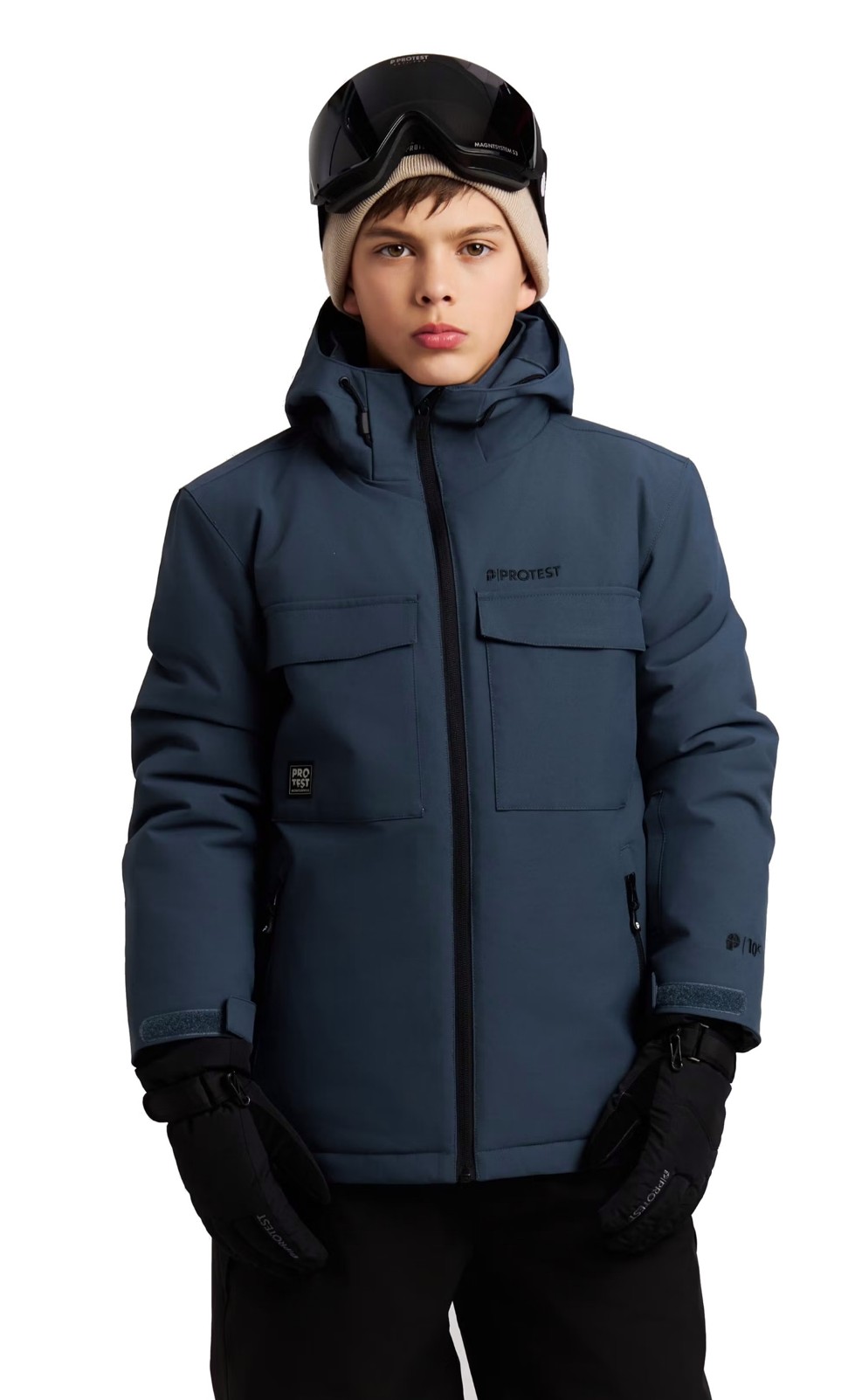 Protest Kinder Schneejacke PRTStephan Twilight navy