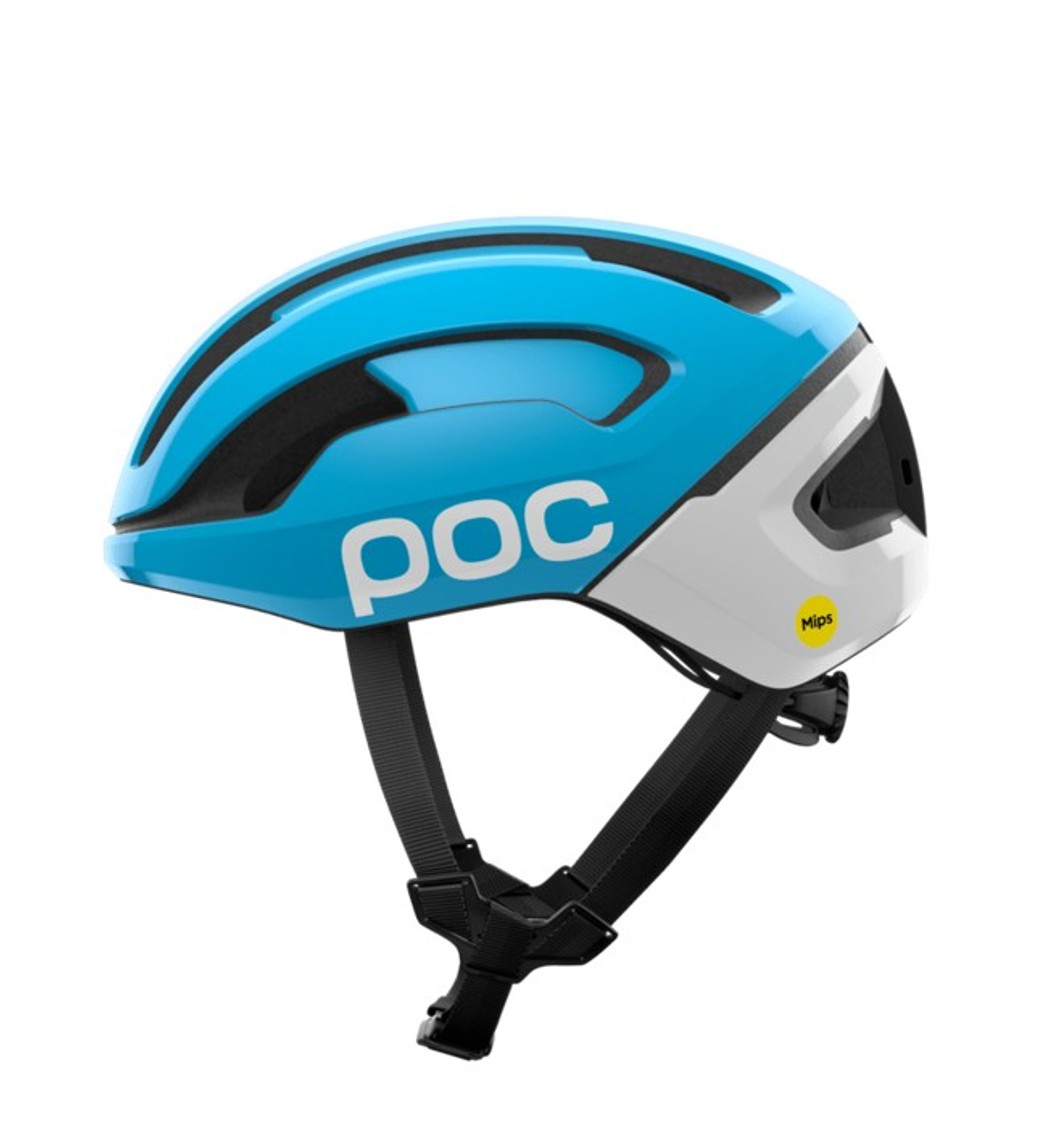 POC Fahrradhelm Omne Beacon MIPS Kyanite Blue / Hydrogen White 