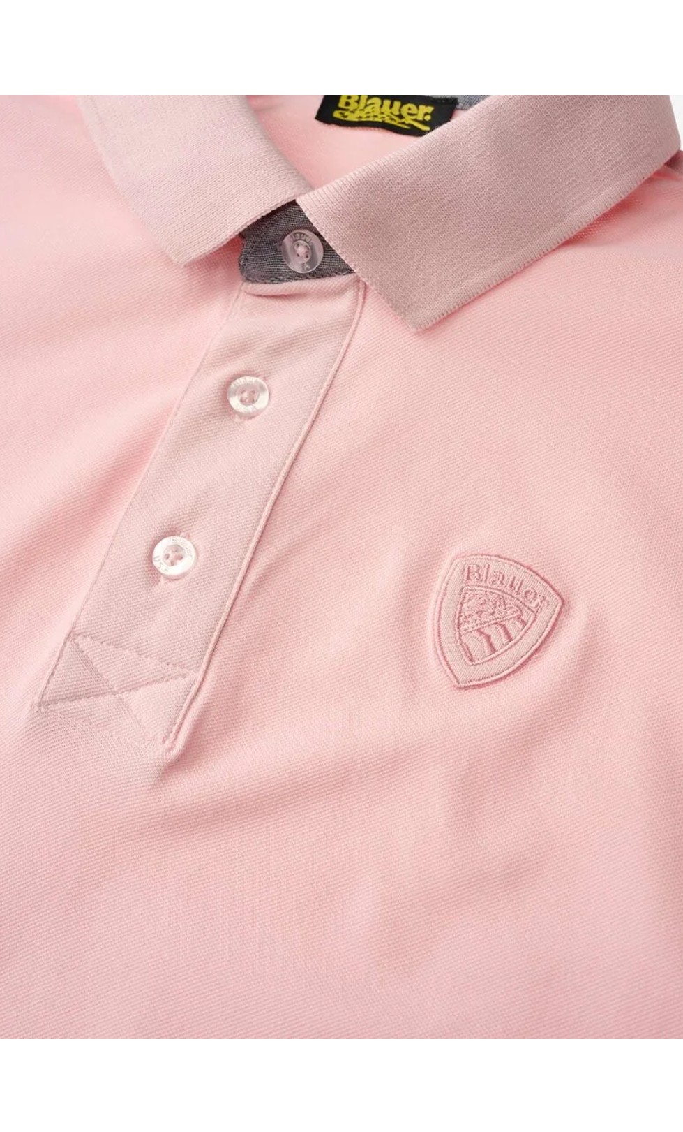 Blauer USA Herren Polo ALBANS Pink 