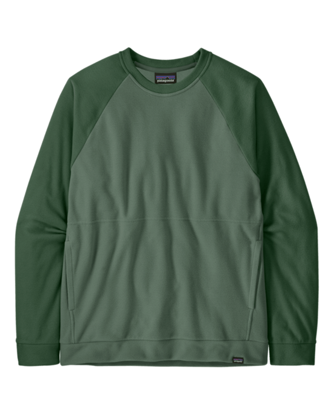 Patagonia Herren Fleece Sweatshirt Micro D Crewneck Canopy Green